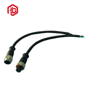 Connecteur IP68/IP67 de câble de broche 2 de la bande LED M16 en métal 2 broches 4 broches