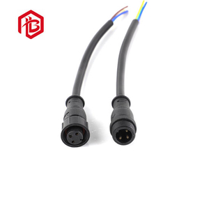 Produits de conception professionnelle LED électrique 2-12pin fil M15 connecteur PVC