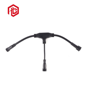 Connecteur étanche d'alimentation ca d'assemblage à vis IP68 de type T
